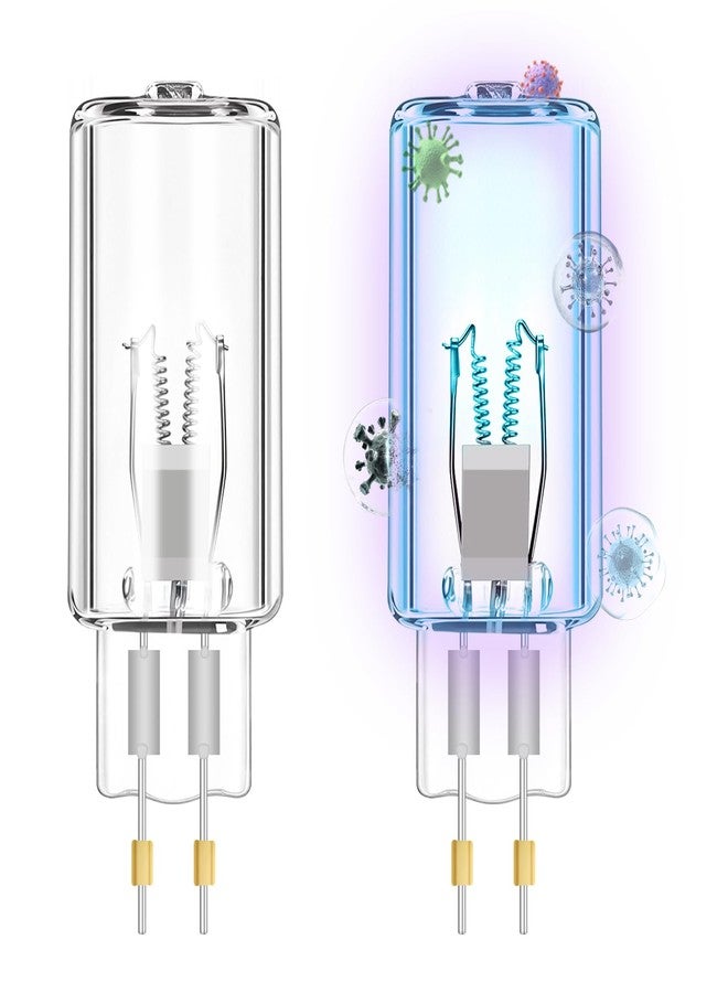 hygger 2 Pack Aquarium U-V Light Replacement Bulbs for HG191 HG250 (3W) - Image 1